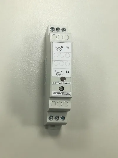 DIN-Hutschienen Funk-Schaltaktor für 240V/10A/2,3kW / Schalteingangi SL=0,58W TE=1 - ZigBee SSAM Control