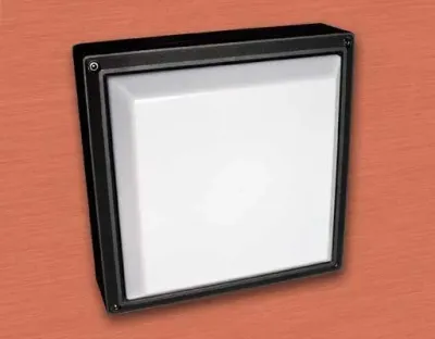 20W LED Wand/Deckenleuchte anthrazit quadr. Tageslicht Weiß / 6000-6500K 900lm 230VAC IP54 120Grad — Bild 2
