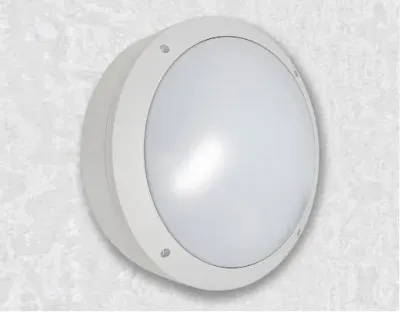 30W LED Wand/Deckenleuchte weiß rund Tageslicht Weiß / 6000-6500K 1350lm 230VAC IP65 120Grad — Bild 2