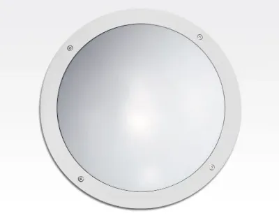 30W LED Wand/Deckenleuchte weiß rund Tageslicht Weiß / 6000-6500K 1350lm 230VAC IP65 120Grad — Bild 5