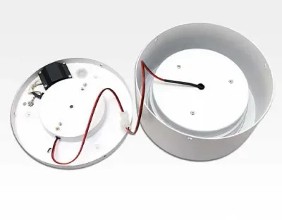 18W LED Aufbau Downlight weiß rund Neutral Weiß / 4000-4500K 1340lm 230VAC 97Grad -Ausstellungsstück mit kleinen Schönheitsfehler — Bild 4