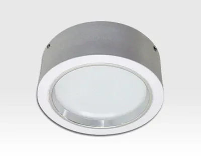 24W LED Aufbau Downlight weiß rund Neutral Weiß / 4000-4500K 1990lm 230VAC 97Grad -Ausstellungsstück mit kleinen Schönheitsfehler
