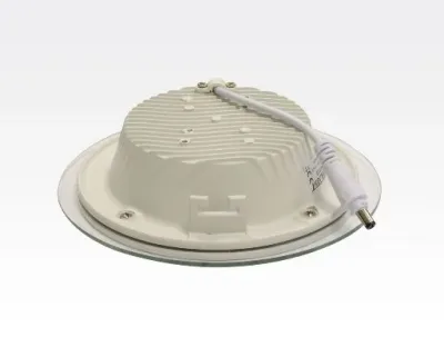 12W LED Einbau Downlight weiß rund dimmbar Neutral Weiß / 4200-4700K 1150lm 230VAC IP44 110Grad -Ausstellungsstück mit kleinen Schönheitsfehlern — Bild 2