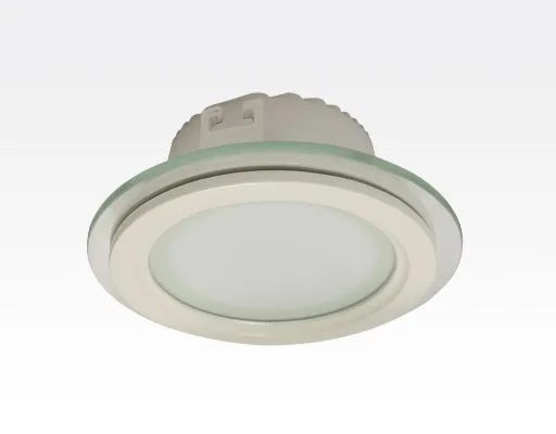 12W LED Einbau Downlight weiß rund dimmbar Warm Weiß / 2700-3200K 1030lm 230VAC IP44 110Grad