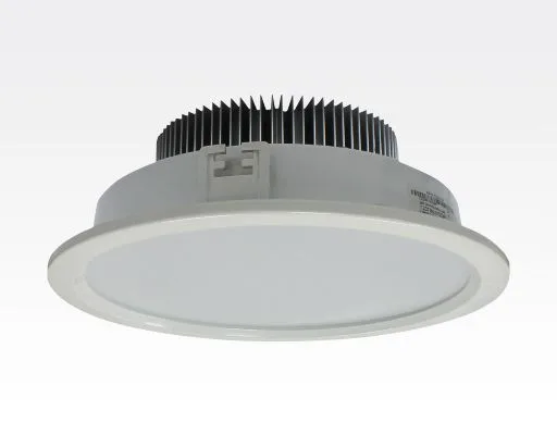 36W LED Einbau Downlight weiß rund dimmbar Warm Weiß / 2700-3200K 3024lm 230VAC IP20 120Grad