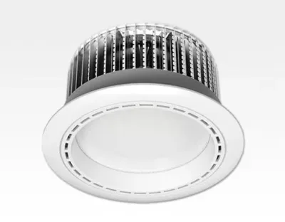 36W LED Einbau Downlight weiß rund Warm Weiss / 2700-3200K 3240lm 230VAC 120Grad