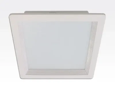 36W LED Einbau Downlight weiß quadratisch dimmbar Warm Weiß / 2700-3200K 3600lm 230VAC IP43 120Grad