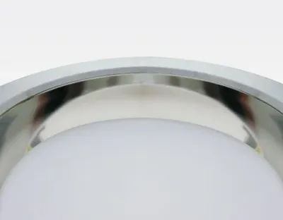 15W LED Einbau Downlight silber rund Neutral Weiß / 4000-4500K 1200lm 230VAC IP44 120Grad — Bild 3