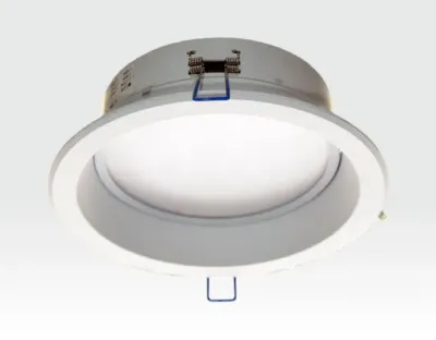 19W LED Einbau Downlight weiß rund Warm Weiß / 2700-3200K 1235lm 230VAC IP40 120Grad -Ausstellungsstück mit kleinen Schönheitsfehler — Bild 2
