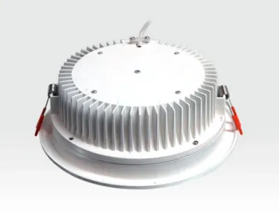 24W LED Einbau Downlight weiß rund Warm Weiß / 2700-3200K 2160lm 230VAC IP44 120Grad — Bild 3
