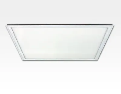 36W LED Paneel silber quadratisch Warm Weiß dimmbar / 2380lm 110Grad 620x620mm 230VAC