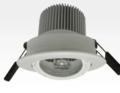 7W LED Fokus Einbauspot weiß rund Neutral Weiß / 4000K 450lm 230VAC 12-38Grad — Bild 3