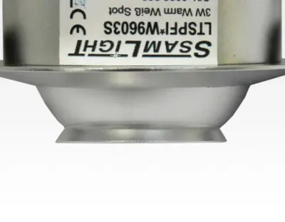 5W LED Fokus Einbauspot silber rund Warm Weiß / 3000K 310lm 230VAC 16-39Grad — Bild 3