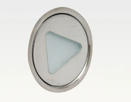 0,35W LED Outdoor Mini-Design Einbau Leuchte Warm Weiß / 5lm IP67 Easy Stecker 12VDC -Ausstellungsstück mit kleinen Schönheitsfehler