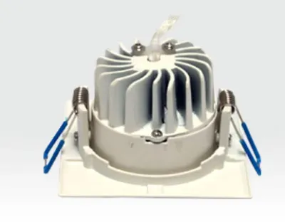 3W LED Einbau Spotleuchte weiß quadratisch Neutral Weiß / 4000-4500K 180lm 230VAC IP44 65Grad — Bild 4