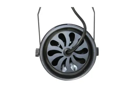 12W LED Leuchte schwarz dimmbar 3 Phasen Schienen 24Grad 1027lm / Neutral Weiss 4000-4500K D100mm 230VAC -Ausstellungsstück mit kleinen Schönheitsfehler — Bild 5