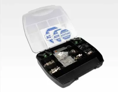 VIDEOTECHNIK BNC Sortimentbox Kupplung & Stecker schraubbar